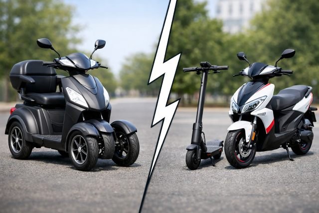 3 Wheel Electric Scooter vs Two-Wheel Models: Key Differences
